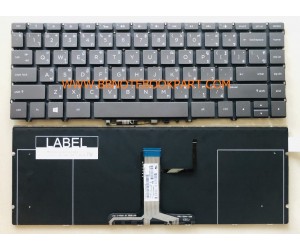 HP Compaq Keyboard คีย์บอร์ด Spectre 13-AF 13 AF  ภาษาไทย อังกฤษ